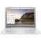 14" Chromebook - Intel Celeron - 4GB Memory - 16GB eMMC Flash Memory - HP star pattern in ano silver-Front_Standard