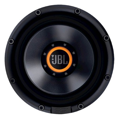  JBL - 450W 10&quot; Single-Voice-Coil SSI Subwoofer - Black / Orange