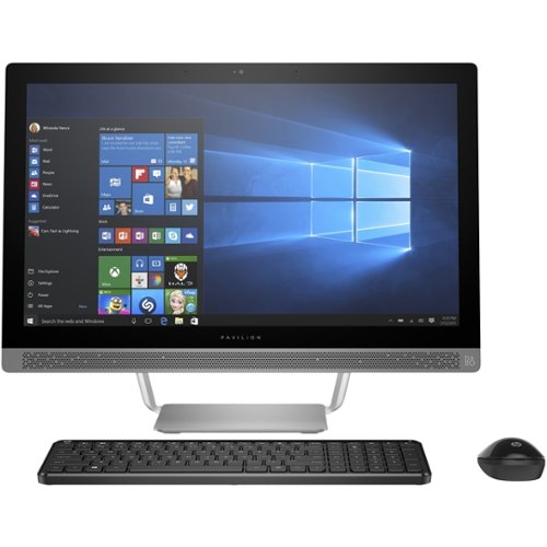 HP - Pavilion 23.8" Touch-Screen All-In-One - Intel Core i5 - 8GB Memory - 1TB Hard Drive - Turbo silver-Front_Standard 