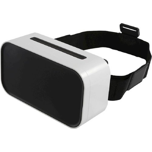 Sharper Image - Virtual Reality Smartphone Viewer - White/Black-Angle_Standard 