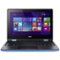 Acer - Aspire R 11 2-in-1 11.6" Touch-Screen Laptop - Intel Celeron - 4GB Memory - 500GB Hard Drive - Black, blue-Front_Standard