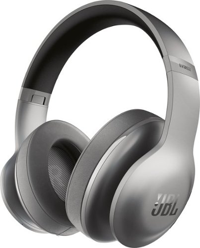 JBL - EVEREST 700 Over-the-Ear Wireless Headphones - Titanium
