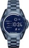 Michael Kors - Access Bradshaw Smartwatch 44.5mm Stainless Steel - Blue-Front_Standard