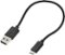 Insignia™ - 6 Inch Short Micro USB Charge and Sync Cable - Black-Front_Standard