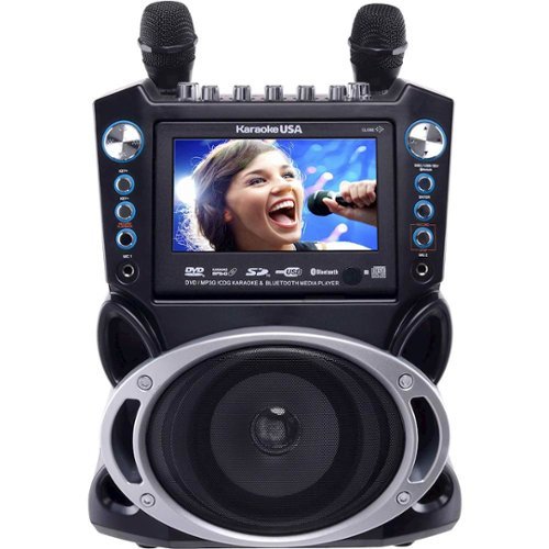  Karaoke USA - MP3 Karaoke System - Black
