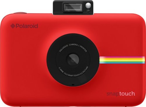  Polaroid - Snap Touch 13.0-Megapixel Digital Camera - Red