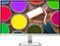 HP - 24ea 23.8" IPS LED Full HD Monitor (VGA, HDMI) - Silver-Front_Standard
