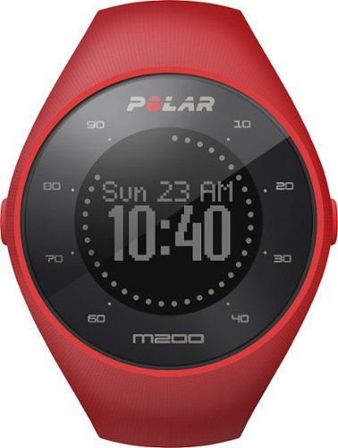 Polar - M200 GPS Heart Rate Monitor Watch - Red-Front_Standard 