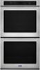 Maytag - 30" Built-In Double Electric Convection Wall Oven - Stainless Steel-Front_Standard