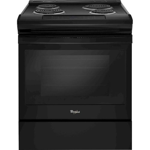 Whirlpool - 4.8 Cu. Ft. Self-Cleaning Slide-In Electric Range-Front_Standard 