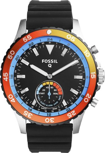  Fossil - Q Crewmaster Hybrid Smartwatch 46mm Stainless Steel - Silver