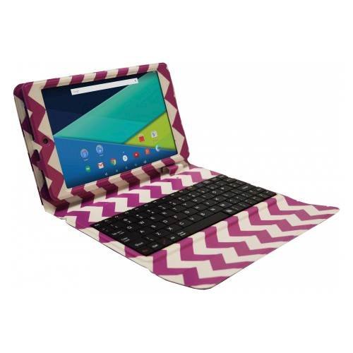 Visual Land - Prestige Elite 8QI - 8" - Tablet - 16GB - With Keyboard - Chevron-Angle_Standard 