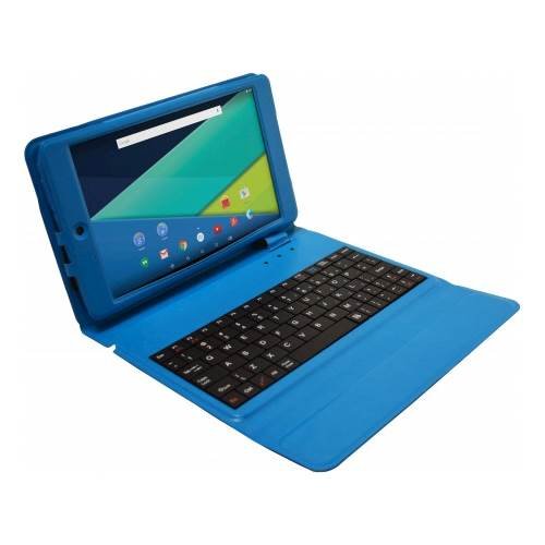 Visual Land - Prestige Elite 8QI - 8" - Tablet - 16GB - With Keyboard - Turquoise-Angle_Standard 