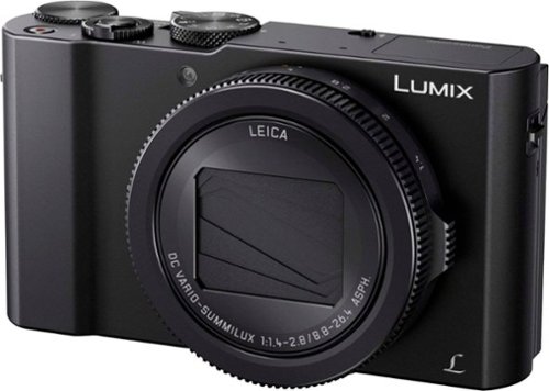 Panasonic Lumix DMC LX10 20.1 Megapixel Digital Camera Black DMC