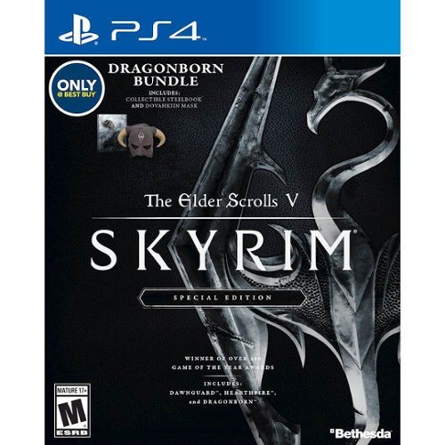  The Elder Scrolls V: Skyrim Special Edition Best Buy Exclusive Dragonborn Bundle - PlayStation 4