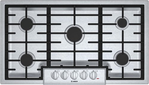  Bosch - 800 Series 36&quot; Built-In Gas Cooktop - Stainless Steel