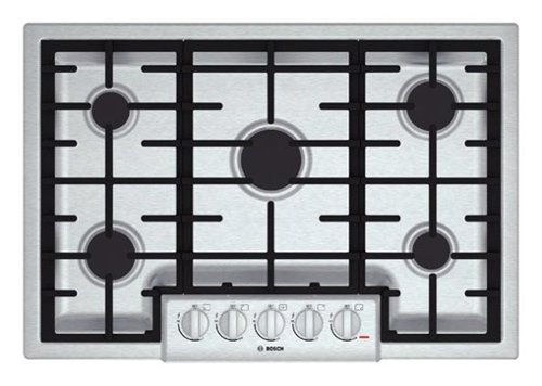  Bosch - 800 Series 30&quot; Built-In Gas Cooktop - Stainless Steel