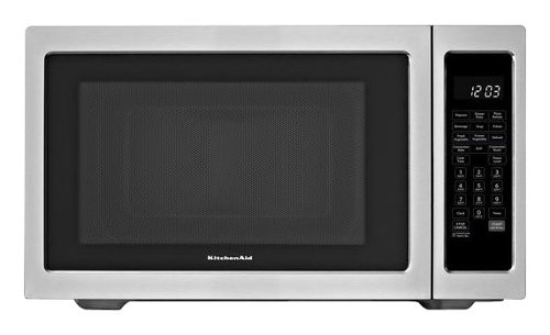  KitchenAid - KCMC1575BSS Architect Series II 1.5 Cu. Ft. Mid-Size Microwave - Stainless steel