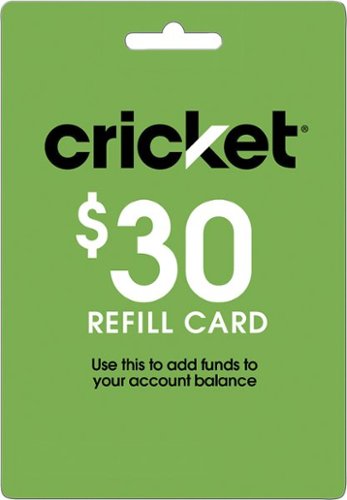  Cricket Wireless - $30 Refill Card