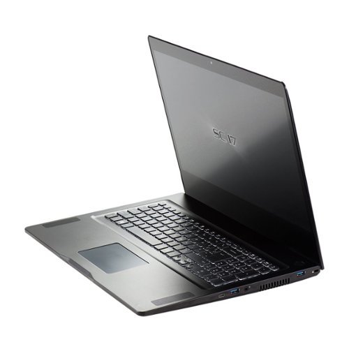 EVGA - 17.3" 4K Ultra HD Laptop - Intel Core i7 - 32GB Memory - NVIDIA GeForce GTX 980M - 1TB Hard Drive + 256GB Solid State Drive - Black-Angle_Standard 