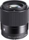 Sigma - 30mm 1.4 DC DN Contemporary Lens for select mirrorles cameras with Micro Four Thirds mount - Black-Front_Standard