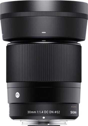 Sigma 30mm 1.4 DC DN Contemporary Lens for select mirrorles cameras with Micro Four Thirds mount - Black WORLDWIDE DELIVERY