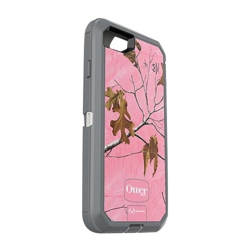  OtterBox - Defender Realtree Camo Series Case for Apple® iPhone® 7 - Xtra pink