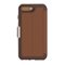 OtterBox - Strada Series Case for Apple® iPhone® 7 Plus - Burnt saddle-Front_Standard