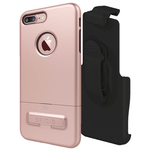  Seidio - SURFACE Combo Case for Apple® iPhone® 7 Plus - Pink
