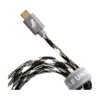 Mobile Undead - 4.9' USB Type A-to-Micro USB Device Cable - Black/White-Front_Standard