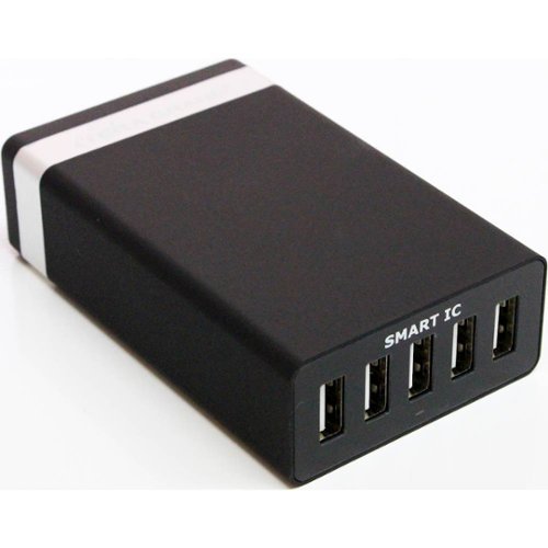 Tera Grand - 5-Port USB Desktop Charger - Black
