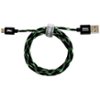 Mobile Undead - 4.9' USB Type A-to-Micro USB Device Cable - Black/Green-Front_Standard
