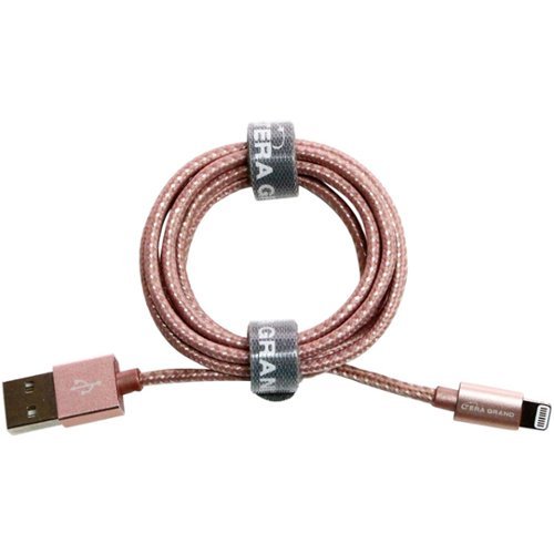  Tera Grand - 3.9' Lightning USB Charging Cable - Rose Gold