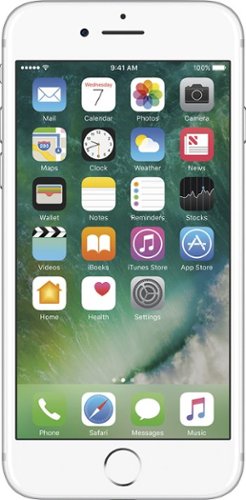 Apple - Geek Squad Refurbished iPhone 7 32GB - Silver-Front_Standard 