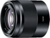 Sony - 50mm f/1.8 Optical Lens for Select E-Mount Cameras - Black-Front_Standard