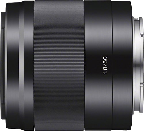 Sony 50mm f/1.8 Optical Lens for Select E-Mount Cameras - Black WORLDWIDE DELIVERY