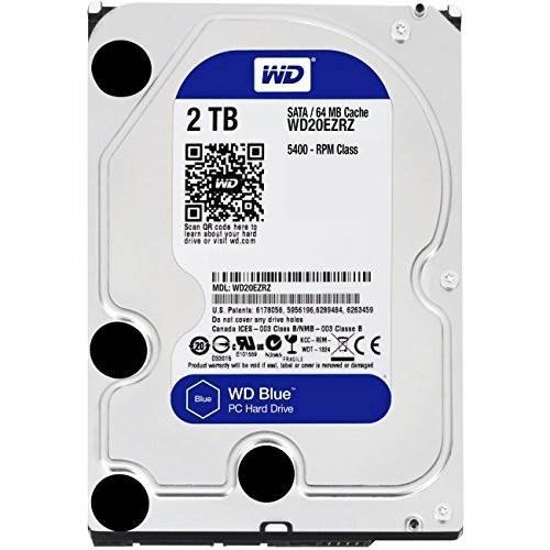  WD - Blue 2TB Internal SATA Hard Drive for Desktops