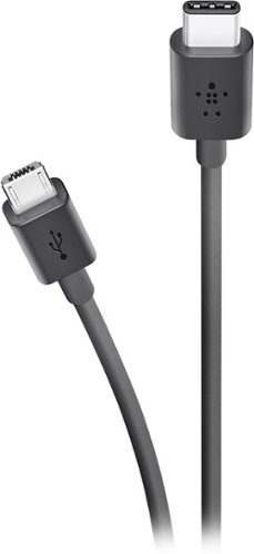  Belkin - 6' Micro USB-to-USB Type C Device Cable - Black