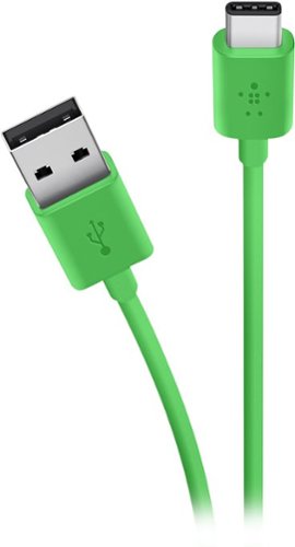Belkin - MIXIT 6' USB Type A-to-USB Type C Device Cable - Green-Front_Standard 
