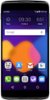 Cricket Wireless - Alcatel One Touch Idol 3 4G LTE with 16GB Memory Cell Phone - Dark Gray-Front_Standard