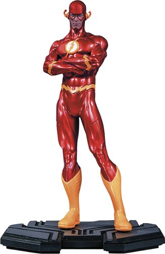  DC Collectibles - DC Comics Icons: The Flash Statue - Metallic Red/Gold