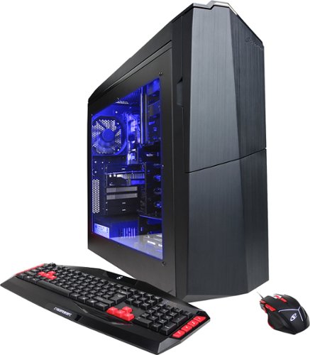  CyberPowerPC - Gamer Xtreme VR Desktop - Intel Core i5 - 8GB Memory - NVIDIA GeForce GTX 1060 - 1TB Hard Drive - Black/Blue