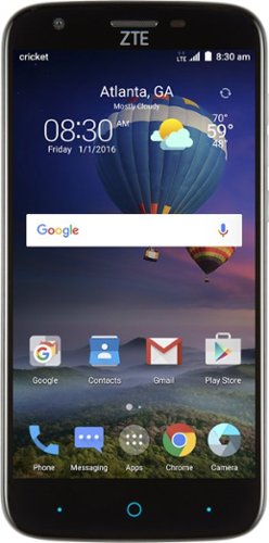  Cricket Wireless - ZTE Grand X3 4G LTE with 16GB Memory Prepaid Cell Phone (Cricket)
