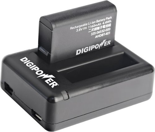  Digipower - RFK-GP401 Re-fuel Battery Charger - Black