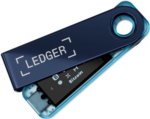 Ledger Nano S Plus Crypto Hardware Wallet - Neptune Blue WORLDWIDE DELIVERY