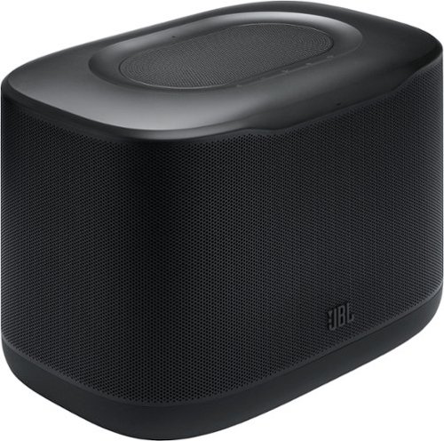 JBL - 3D Room-Filling Wi-Fi home speaker with Dolby Atmos® and easy whole-home listening - Black