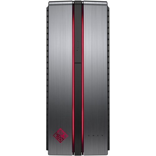 OMEN by HP Desktop - Intel Core i5 - 8GB Memory - NVIDIA GeForce GTX 1060 - 1TB Hard Drive - HP finish in brushed aluminum-Front_Standard 