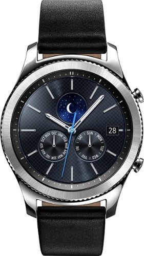  Samsung - Gear S3 Classic Smartwatch 46mm Stainless Steel