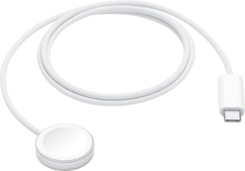 Apple - Watch Magnetic Fast Charger to USB-C Cable (1 m, 2026) - White