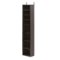 Furinno - Indo 8-Tier Adjustable Shelves Multimedia Media Storage Tower Rack - Espresso-Front_Standard